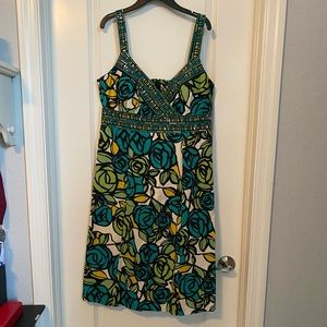 patterned madison leigh dress/3 for $30